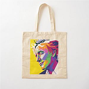 Awesome Colorful Rod Stewart Cotton Tote Bag