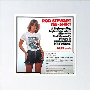 The Rod Stewart Tee-Shirt Offer T-Shirt Poster