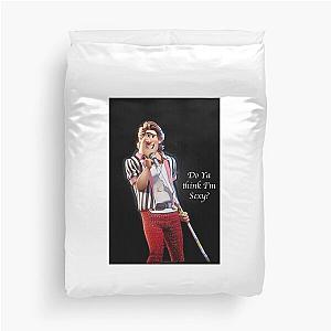 Rod Stewart caricature Duvet Cover