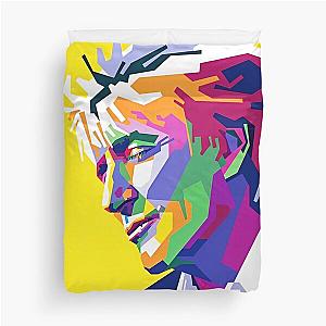 Awesome Colorful Rod Stewart Duvet Cover