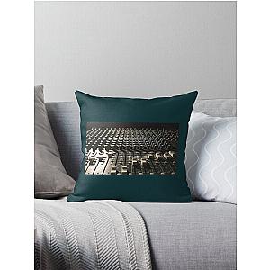 Rod Stewart Concert Tribute Act Mixing Desk   Throw Pillow