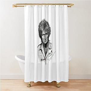 Rod Stewart in Sketch Shower Curtain