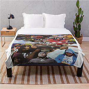 Rod Wave Collage Blanket Premium Merch Store