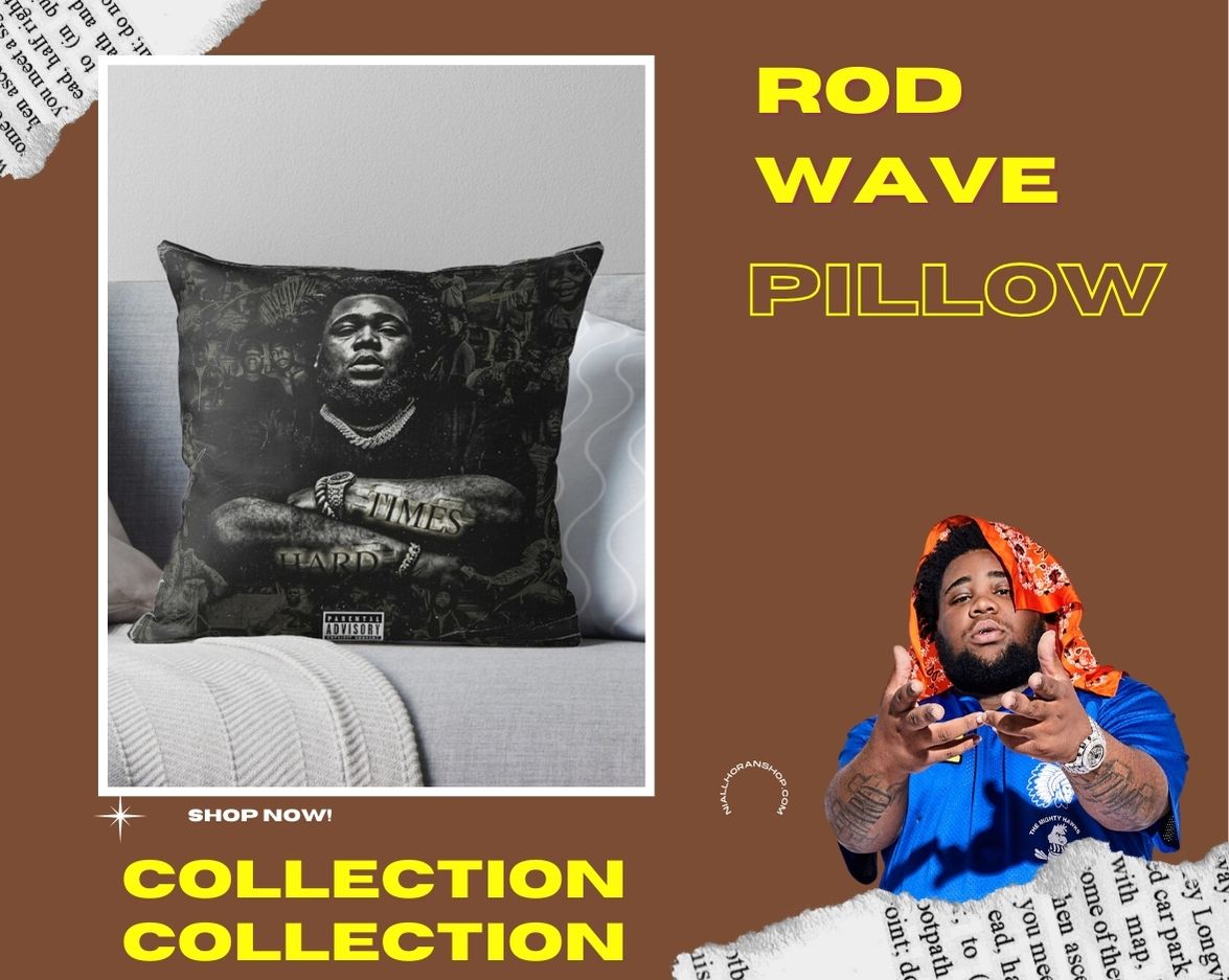 Rod Wave Throw Pillow | Rod Wave Shop - Official Rod Wave Merchandise Store