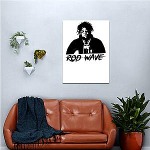 Rod Wave Designs Rod Wave Art Canvas Print Premium Merch Store