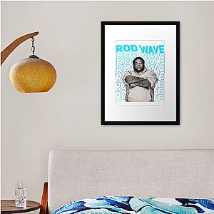 Rod Wave Framed print Premium Merch Store