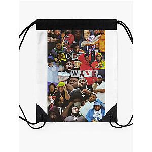 Rod Wave Collage Drawstring Bag Premium Merch Store