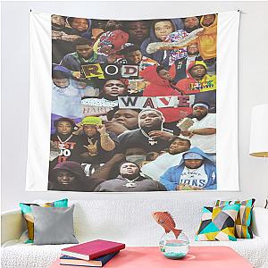 Rod Wave Collage Tapestry Premium Merch Store