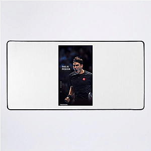 Roger Federer A True Legend Roger Federer Mouse Pads