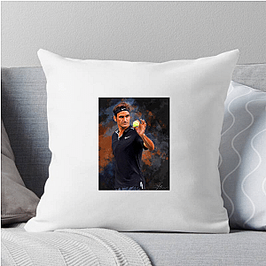Roger Federer Unforgettable Backhands Roger Federer Pillows Cover