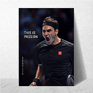 Roger Federer A True Legend Roger Federer Posters