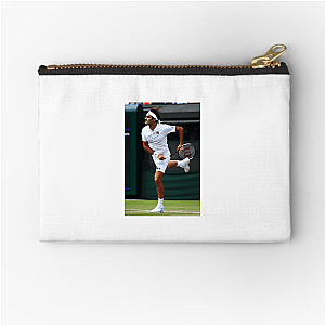 Roger Federer The Gentleman Of Tennis Roger Federer Zipper Pouches