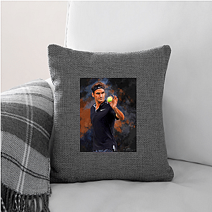 Roger Federer Unforgettable Backhands Roger Federer Pillows Cover