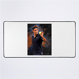 Roger Federer Unforgettable Backhands Roger Federer Mouse Pads