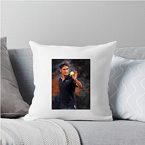 Roger Federer Unforgettable Backhands Roger Federer Pillows Cover