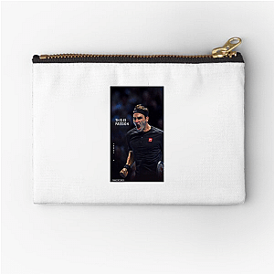 Roger Federer A True Legend Roger Federer Zipper Pouches