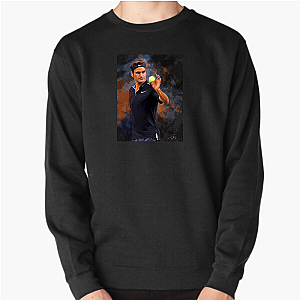 Roger Federer Unforgettable Backhands Roger Federer Sweatshirts