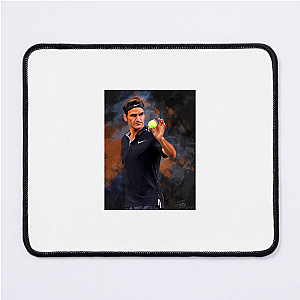 Roger Federer Unforgettable Backhands Roger Federer Mouse Pads