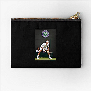 Roger Federer The G O A T Roger Federer Zipper Pouches