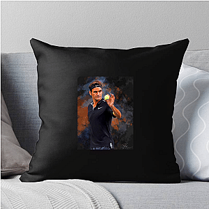 Roger Federer Unforgettable Backhands Roger Federer Pillows Cover