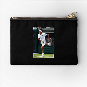 Roger Federer The Gentleman Of Tennis Roger Federer Zipper Pouches