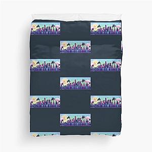 ROLLING LOUD ON FIRE NYC 2019 Cap Duvet Cover