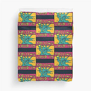 ROLLING LOUD ON FIRE NYC 2019 findyourthing Duvet Cover