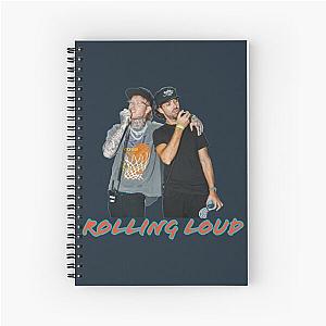 Rolling Loud Cap Spiral Notebook