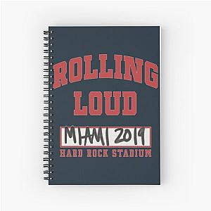 Miami 2019 Rolling Loud Music Festival Essential Spiral Notebook