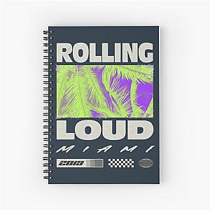 Rolling Loud Coconut Tree Classic Spiral Notebook