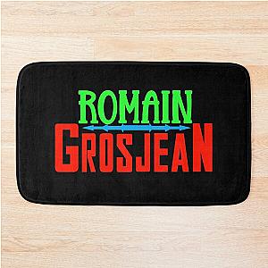 Romain Grosjean Sticker Bath Mat