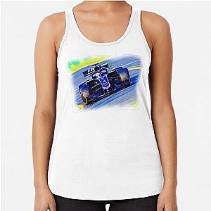 Romain Grosjean 8 Racerback Tank Top