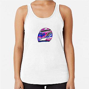 Romain Grosjean 2024 Pink Helmet Tank Top