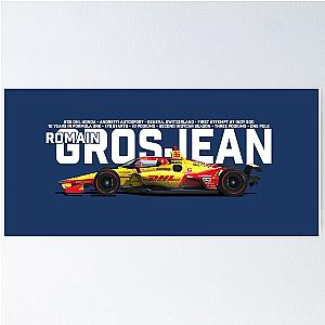 Romain Grosjean Poster 2022