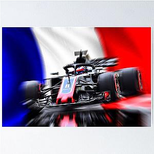 Romain Grosjean Poster