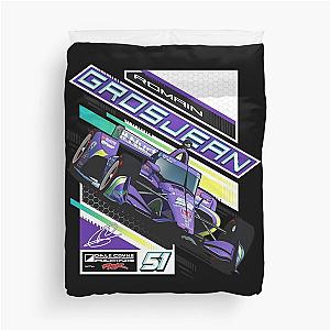 IndyCar - Romain Grosjean Duvet Cover