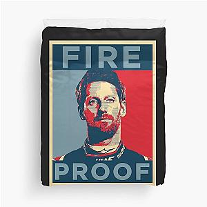 Romain Grosjean Fireproof Classic Duvet Cover