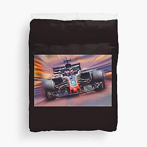 Romain Grosjean Monaco 2018 Duvet Cover