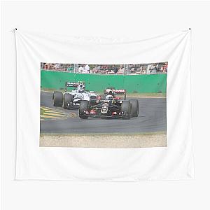 Romain Grosjean and Valtteri Bottas Tapestry