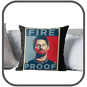 Romain Grosjean Pillows Cover