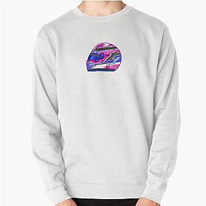 Romain Grosjean 2024 Pink Helmet Sweatshirt