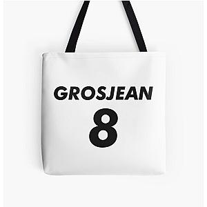 Romain Grosjean All Over Print Tote Bag