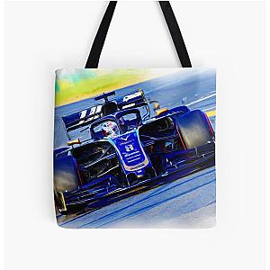 Romain Grosjean All Over Print Tote Bag