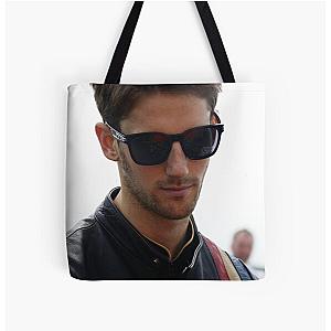 Romain Grosjean 2013 All Over Print Tote Bag