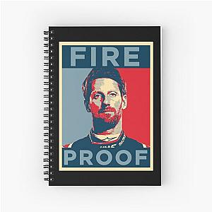Romain Grosjean Fireproof Classic T-Shirt Notebook