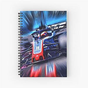 Romain Grosjean Spiral Notebook