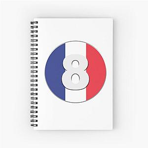 Romain Grosjean Spiral Notebook