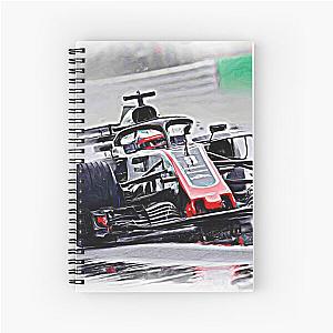 Romain Grosjean and a rainy day in Italy notebook