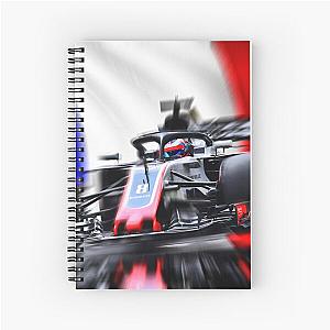 Romain Grosjean Spiral Notebook
