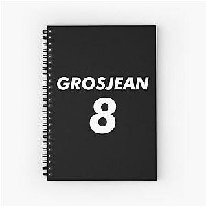 Romain Grosjean Spiral Notebook